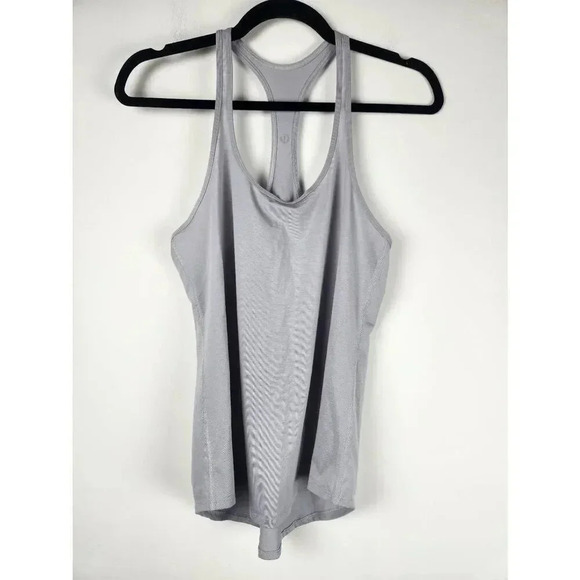 Lululemon Racerback Tank Top Gray Size 6 - Picture 1 of 4